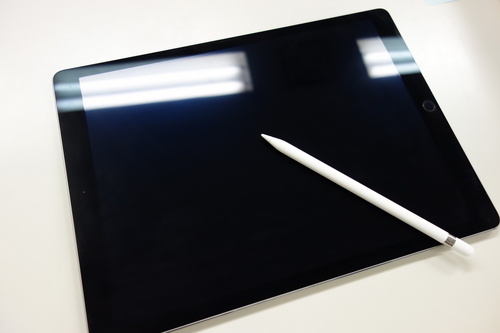 大里さんのiPad Pro+Apple pencil
