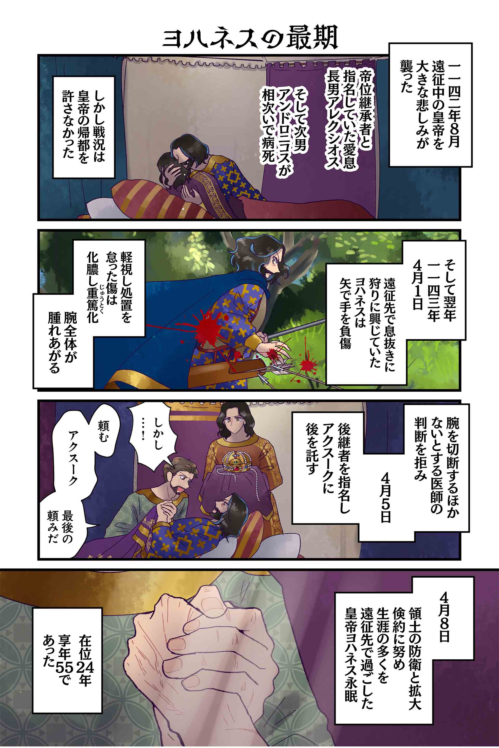 ヨハネスの最期