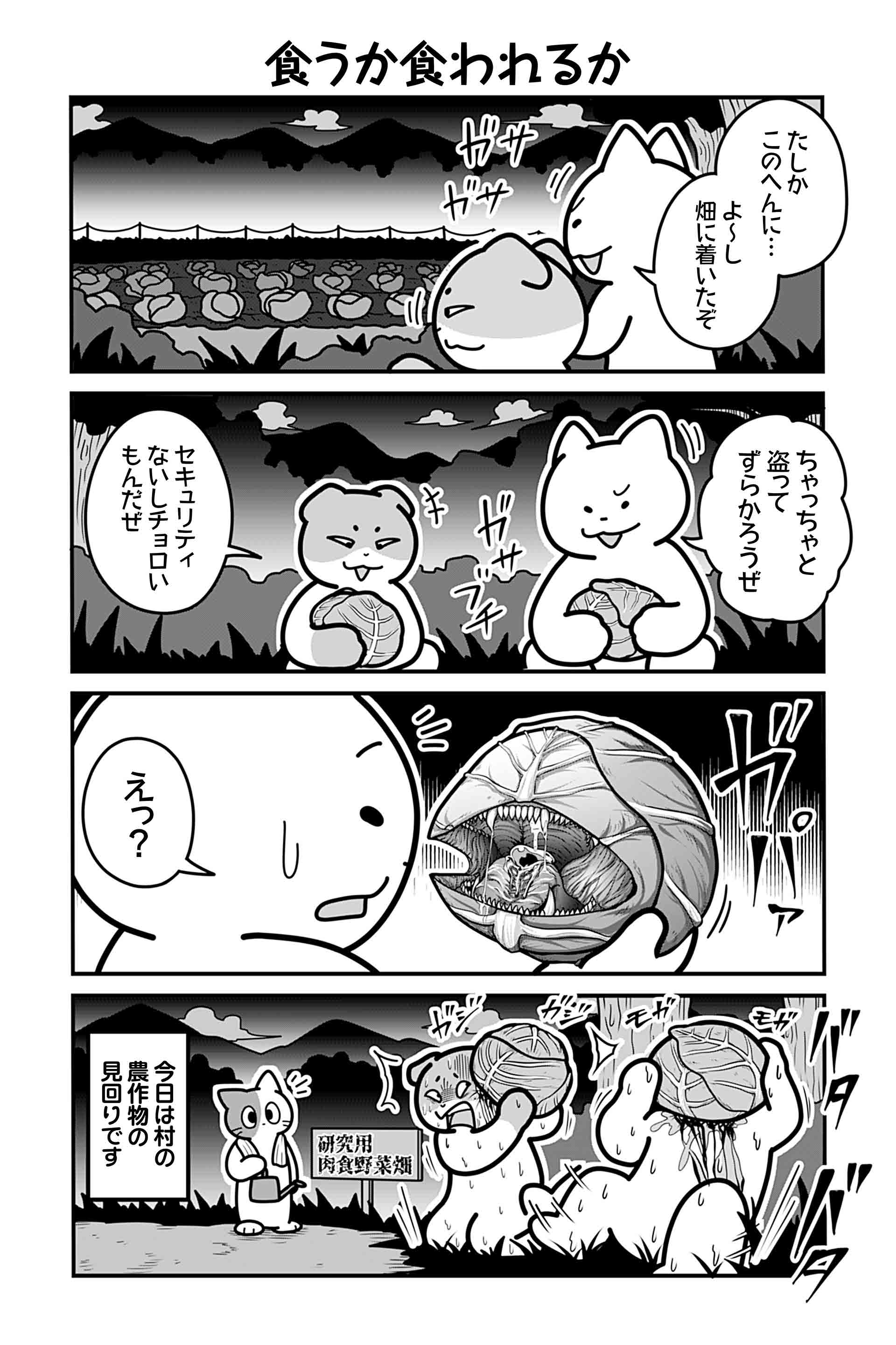 食うか食われるか