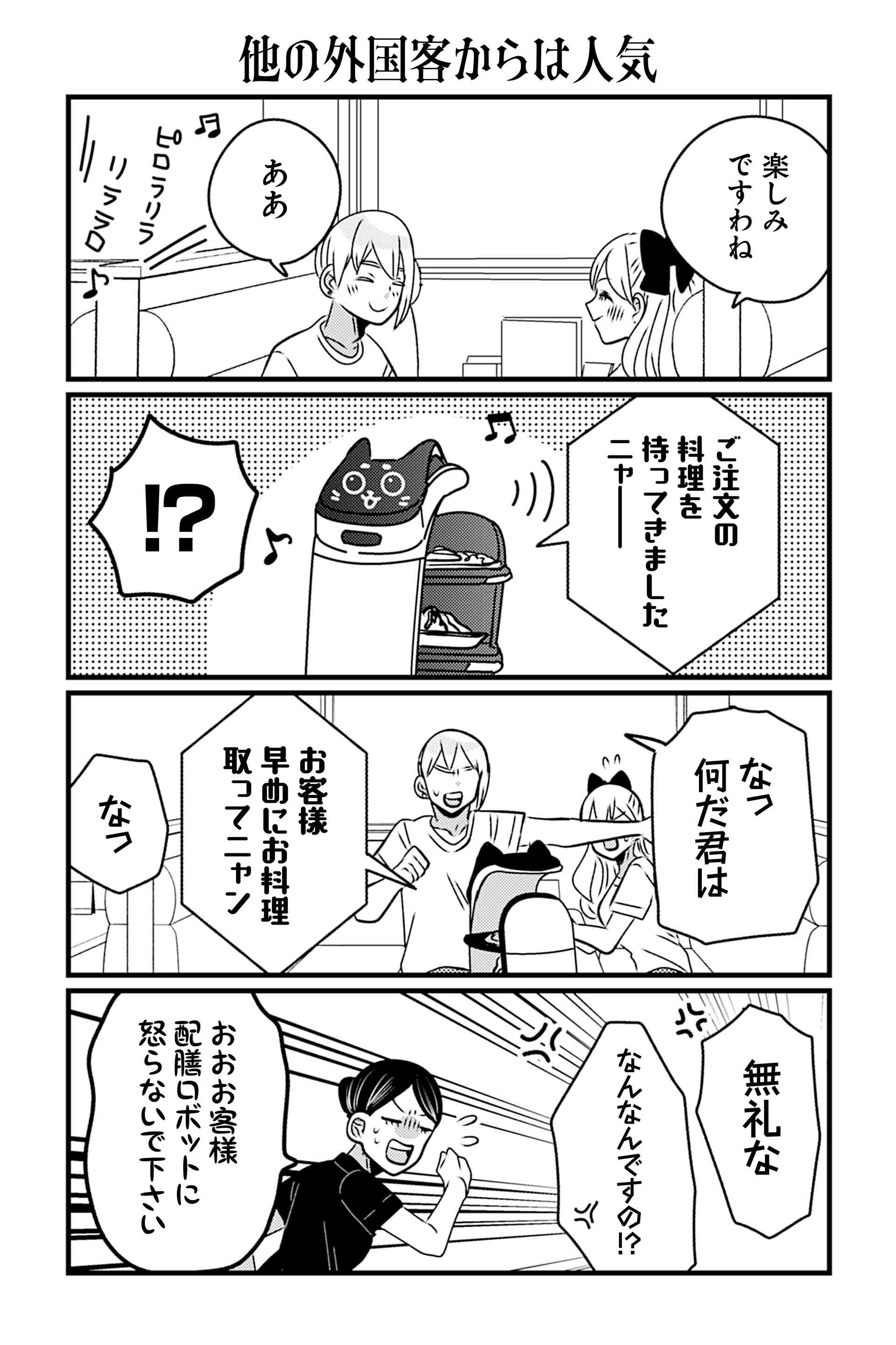 他の外国客からは人気