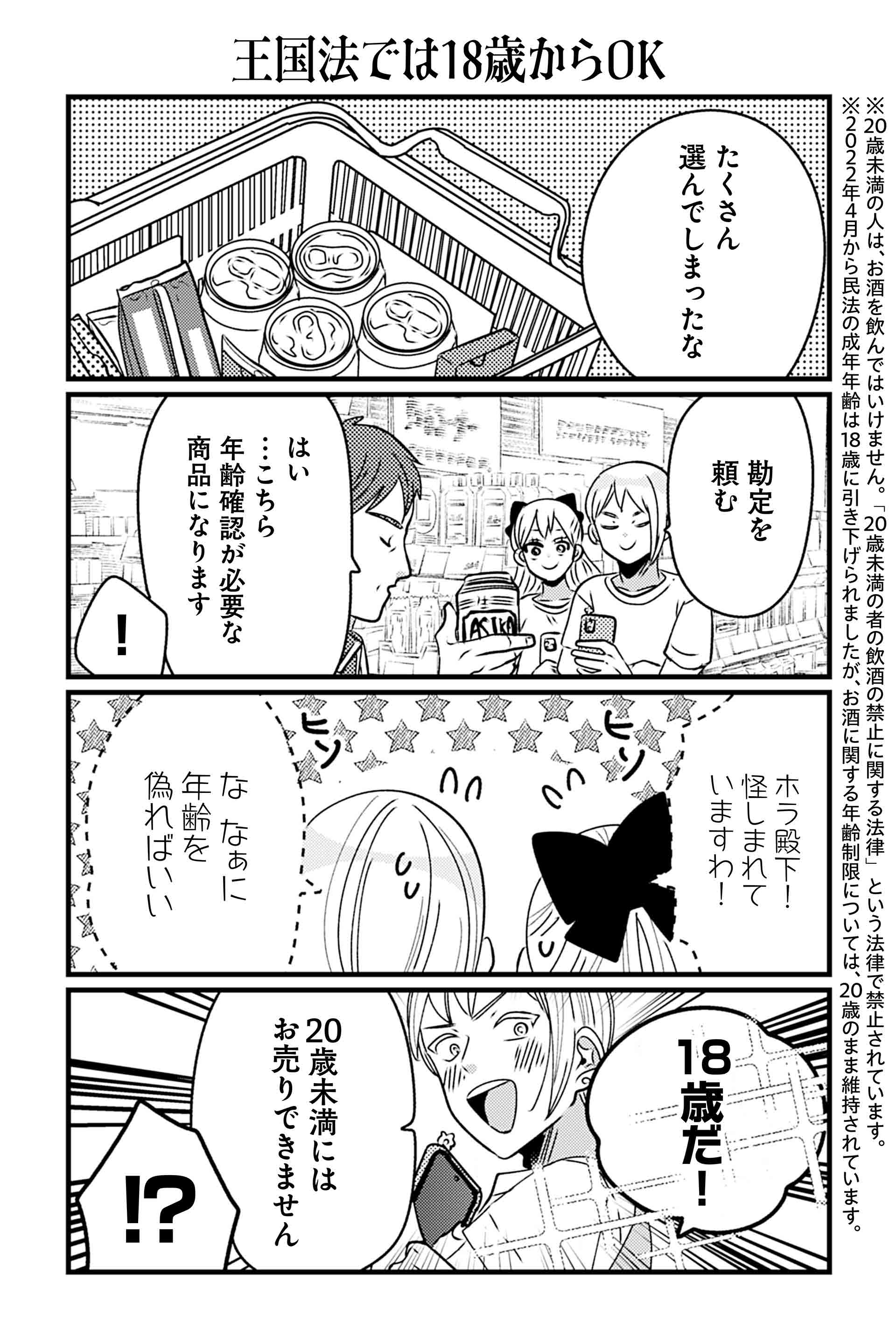 王国法では18歳からOK