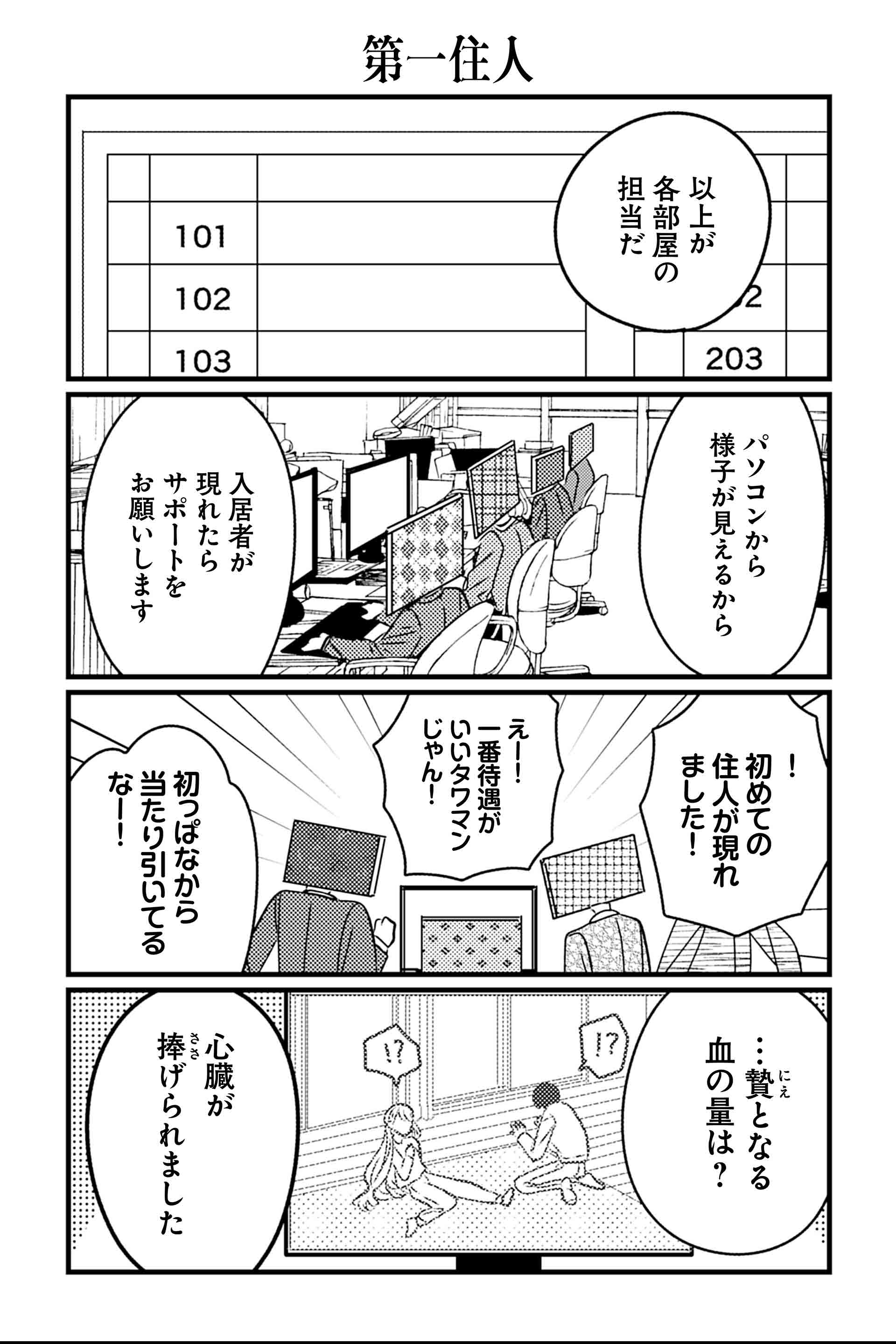 第一住人